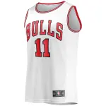 Men's Chicago Bulls DeMar DeRozan White Fast Break Replica Jersey - Association Edition