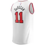 Men's Chicago Bulls DeMar DeRozan White Fast Break Replica Jersey - Association Edition