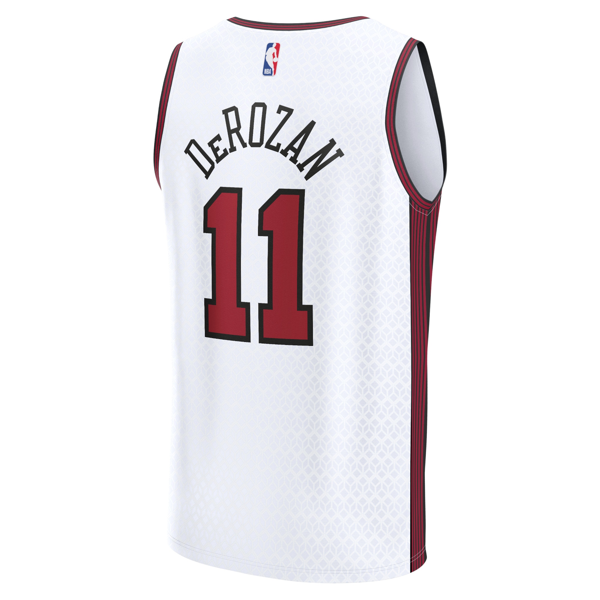 Men's Chicago Bulls DeMar DeRozan White Fastbreak Jersey - City Edition