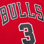 Men's Chicago Bulls Dwyane Wade Red 2016/17 Hardwood Classics Swingman Jersey