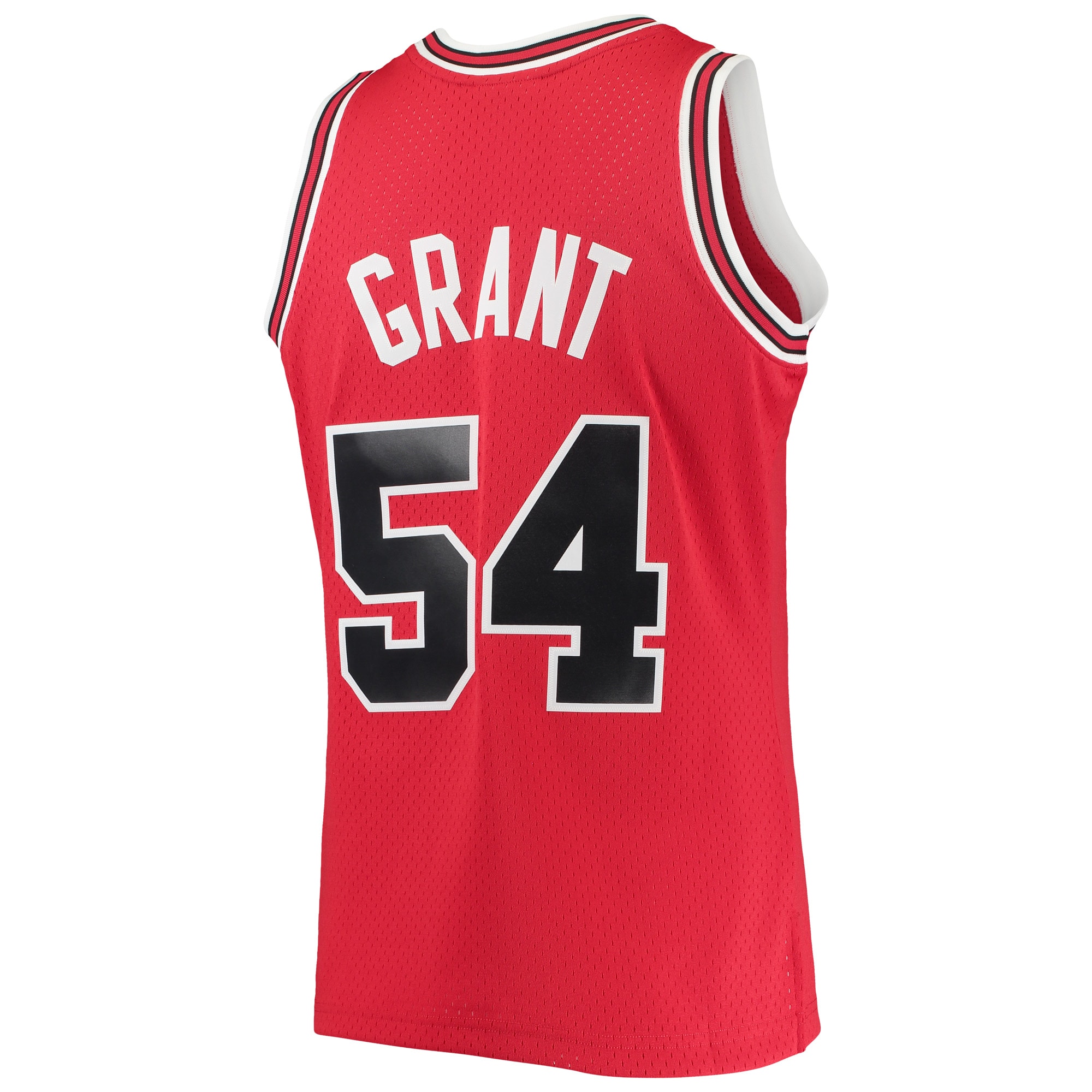 Men's Chicago Bulls Horace Grant Red 1990/91 Throwback Dark Swingman Jersey