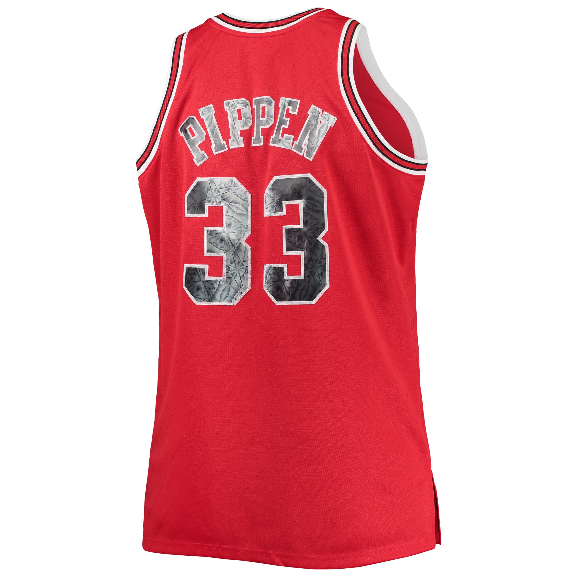 Men's Chicago Bulls Scottie Pippen Red Big & Tall 1997/98 NBA 75th Anniversary Diamond Swingman Jersey