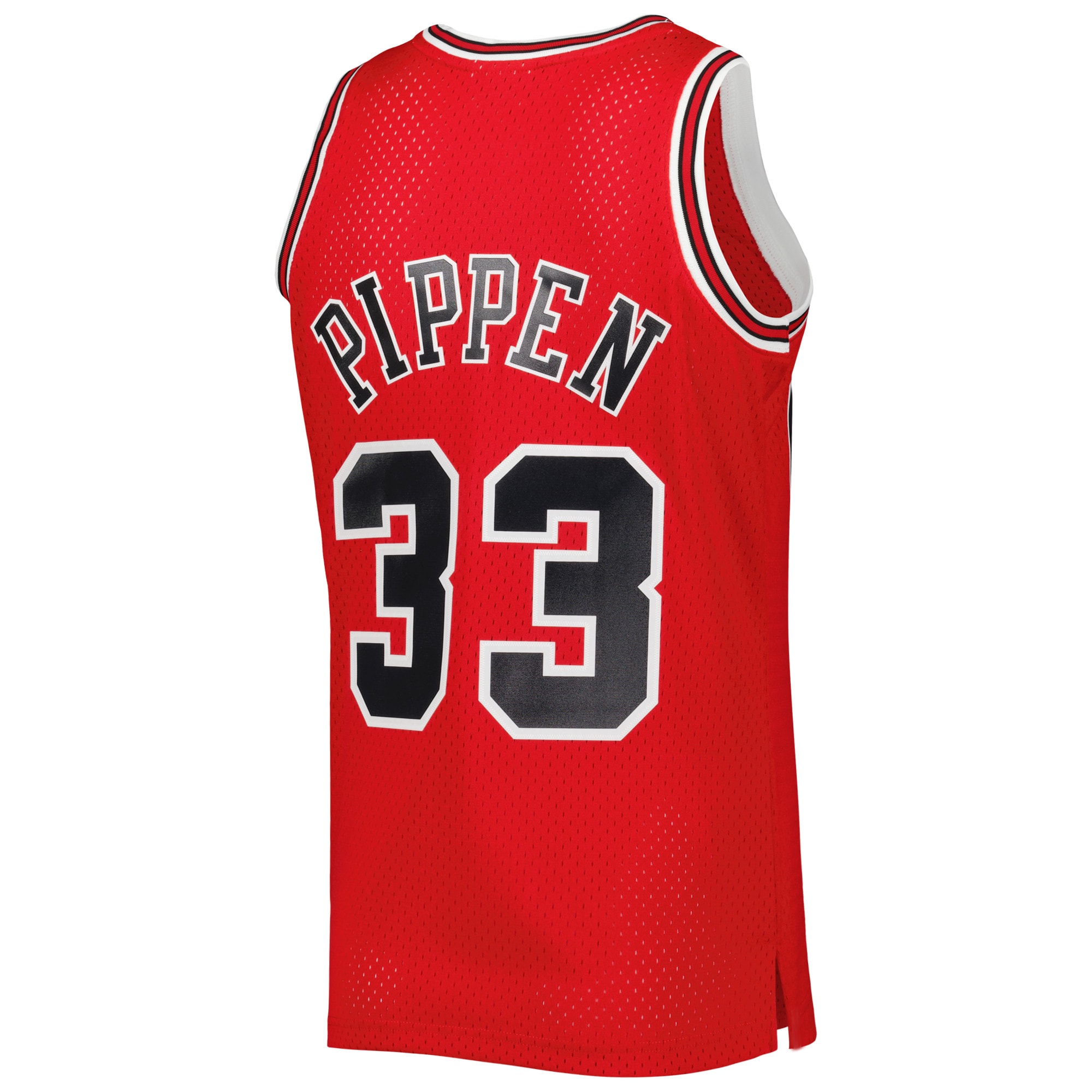 Men's Chicago Bulls Scottie Pippen Red Hardwood Classics 2003-04 Swingman Jersey