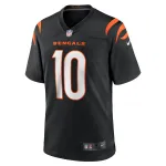 Men's Cincinnati Bengals Brad Robbins Black Team Game Jersey