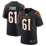 Men's Cincinnati Bengals Cody Ford Black Game Jersey