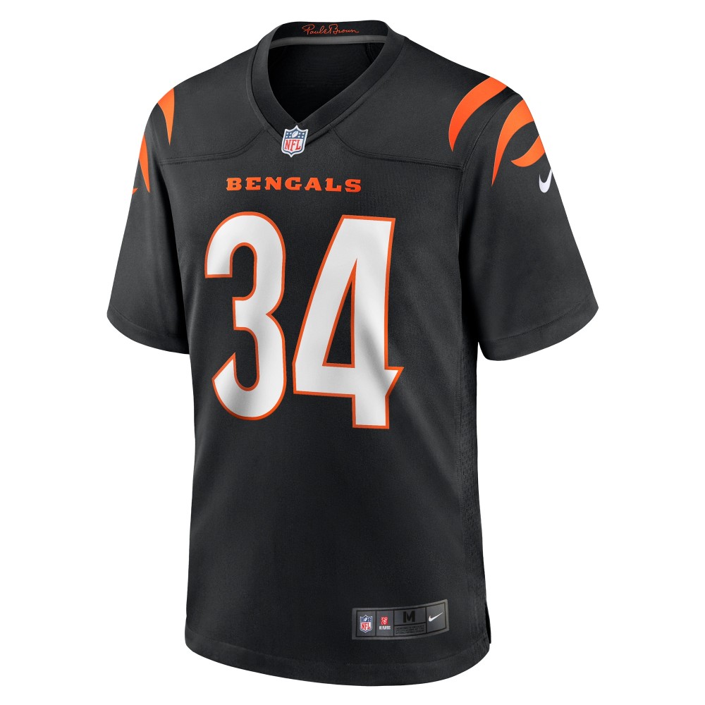 Men's Cincinnati Bengals Demetric Felton Jr. Black Team Game Jersey