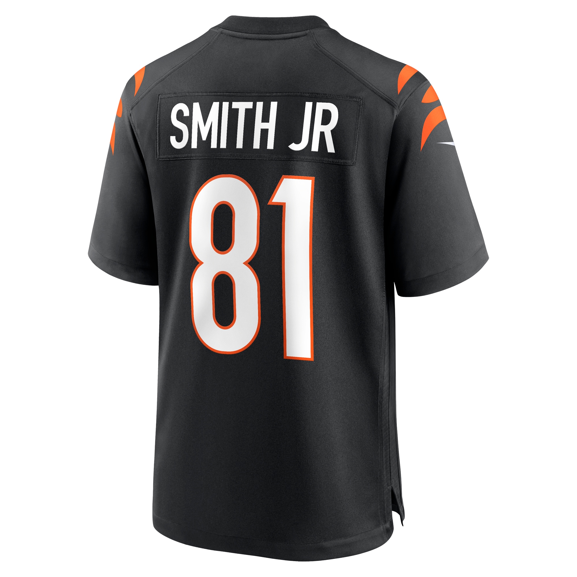Men's Cincinnati Bengals Irv Smith Jr. Black Game Jersey