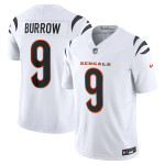 Men's Cincinnati Bengals Joe Burrow White Vapor F.U.S.E. Limited Jersey