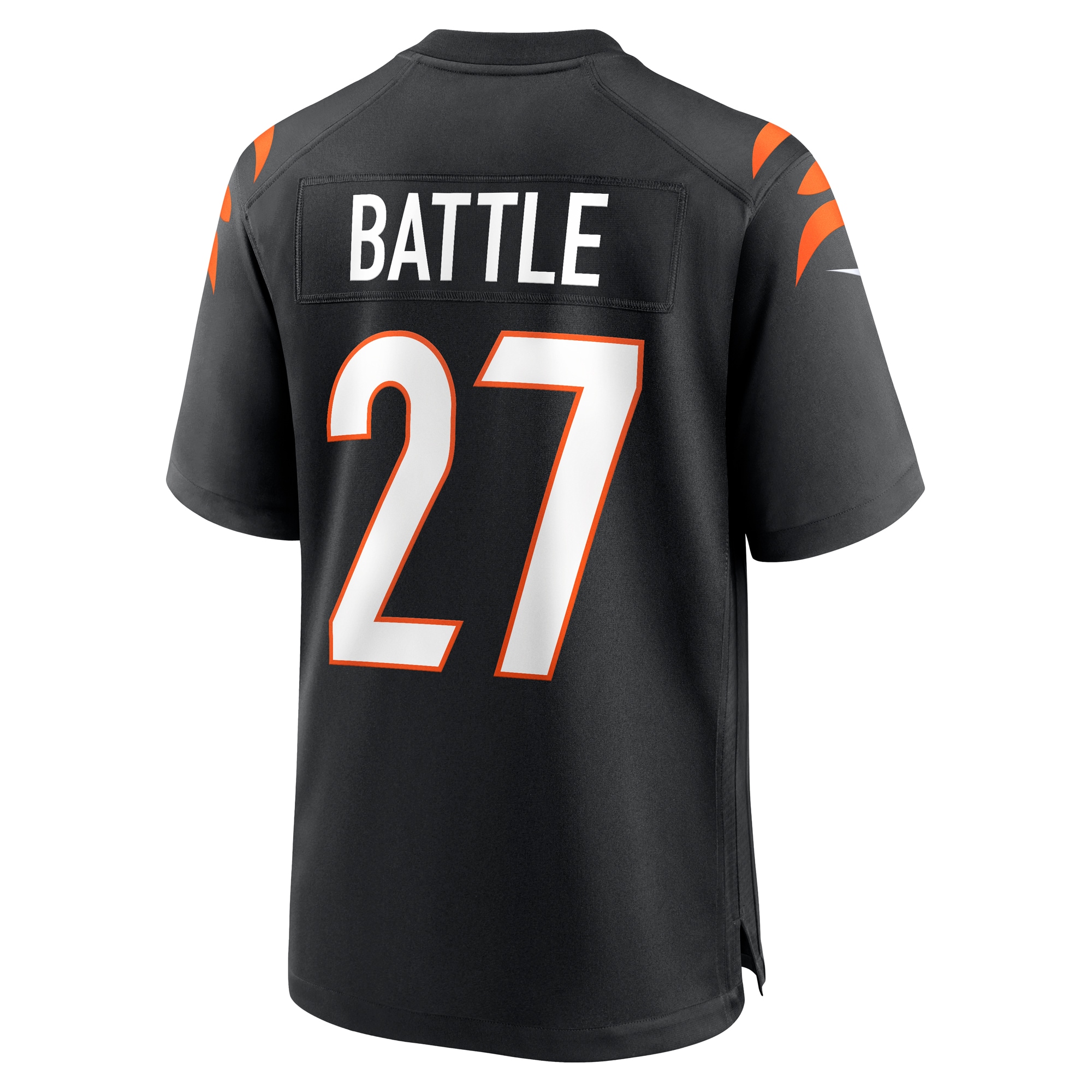 Men's Cincinnati Bengals Jordan Battle Black Team Game Jersey