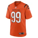 Men's Cincinnati Bengals Myles Murphy Orange Team Game Jersey
