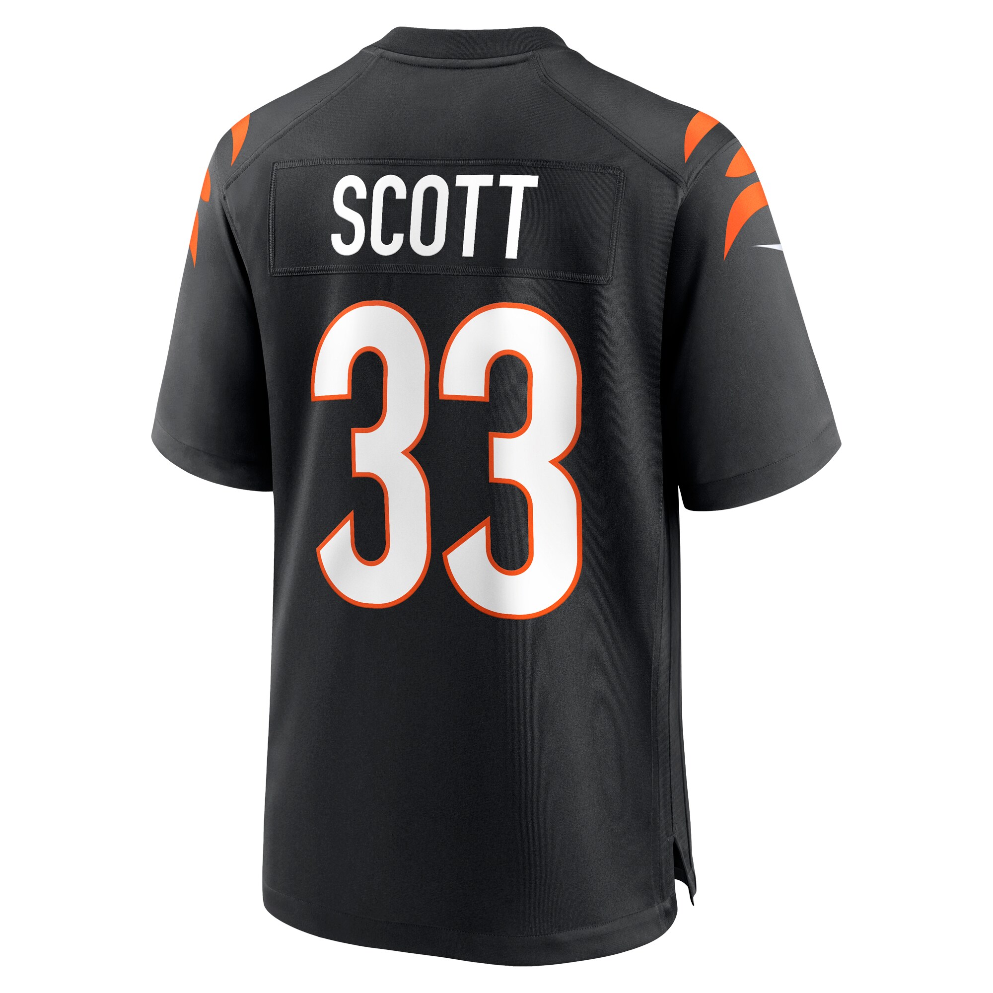 Men's Cincinnati Bengals Nick Scott Black Game Player Jersey