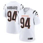 Men's Cincinnati Bengals Sam Hubbard White Game Jersey