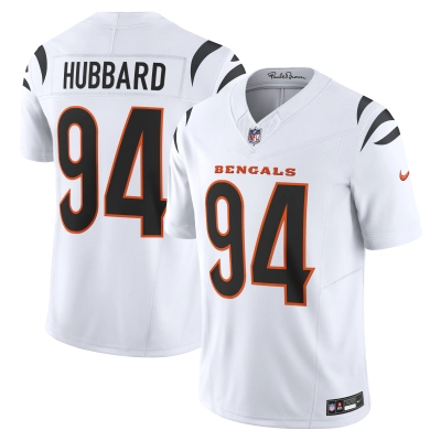 Men's Cincinnati Bengals Sam Hubbard White Vapor F.U.S.E. Limited Jersey 01