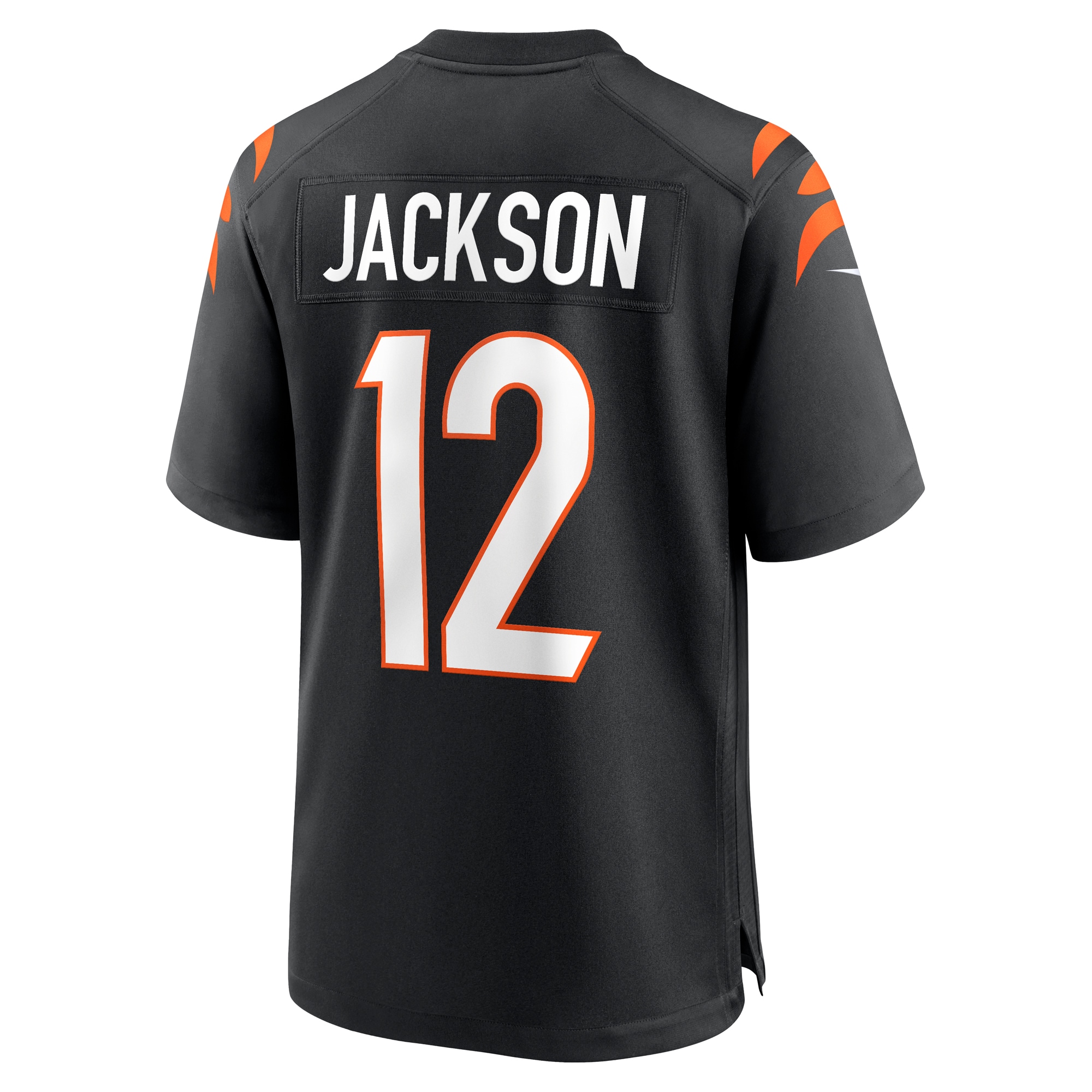 Men's Cincinnati Bengals Shedrick Jackson Black Team Game Jersey
