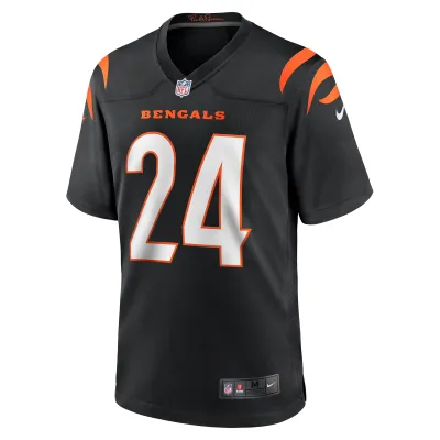 Men's Cincinnati Bengals Sidney Jones Black Game Jersey 02