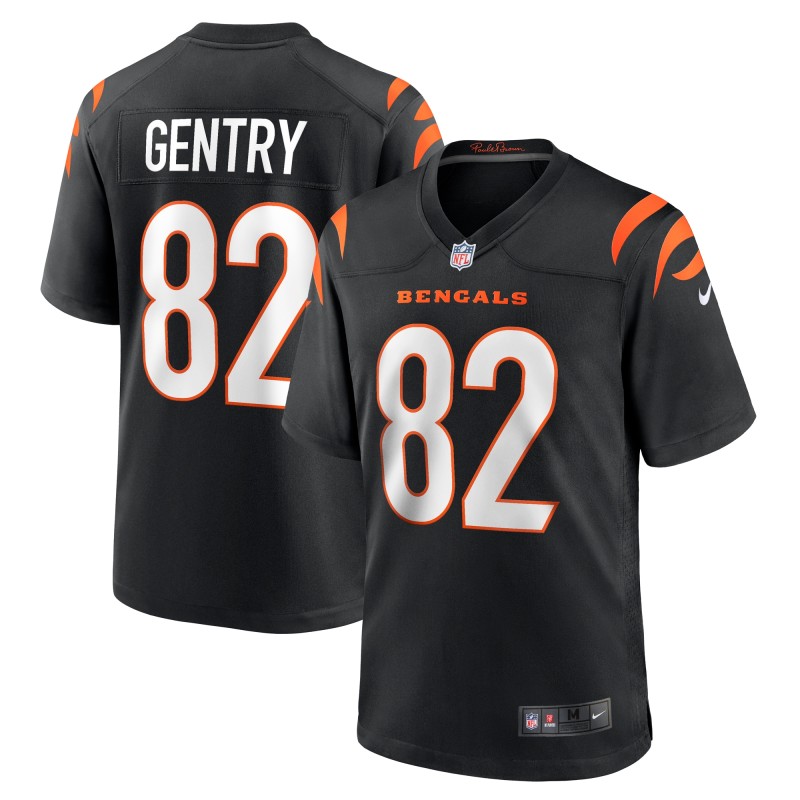 Men's Cincinnati Bengals Zach Gentry Black Game Jersey