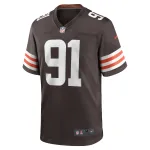 Men's Cleveland Browns Alex Wright Brown Team Game Jersey