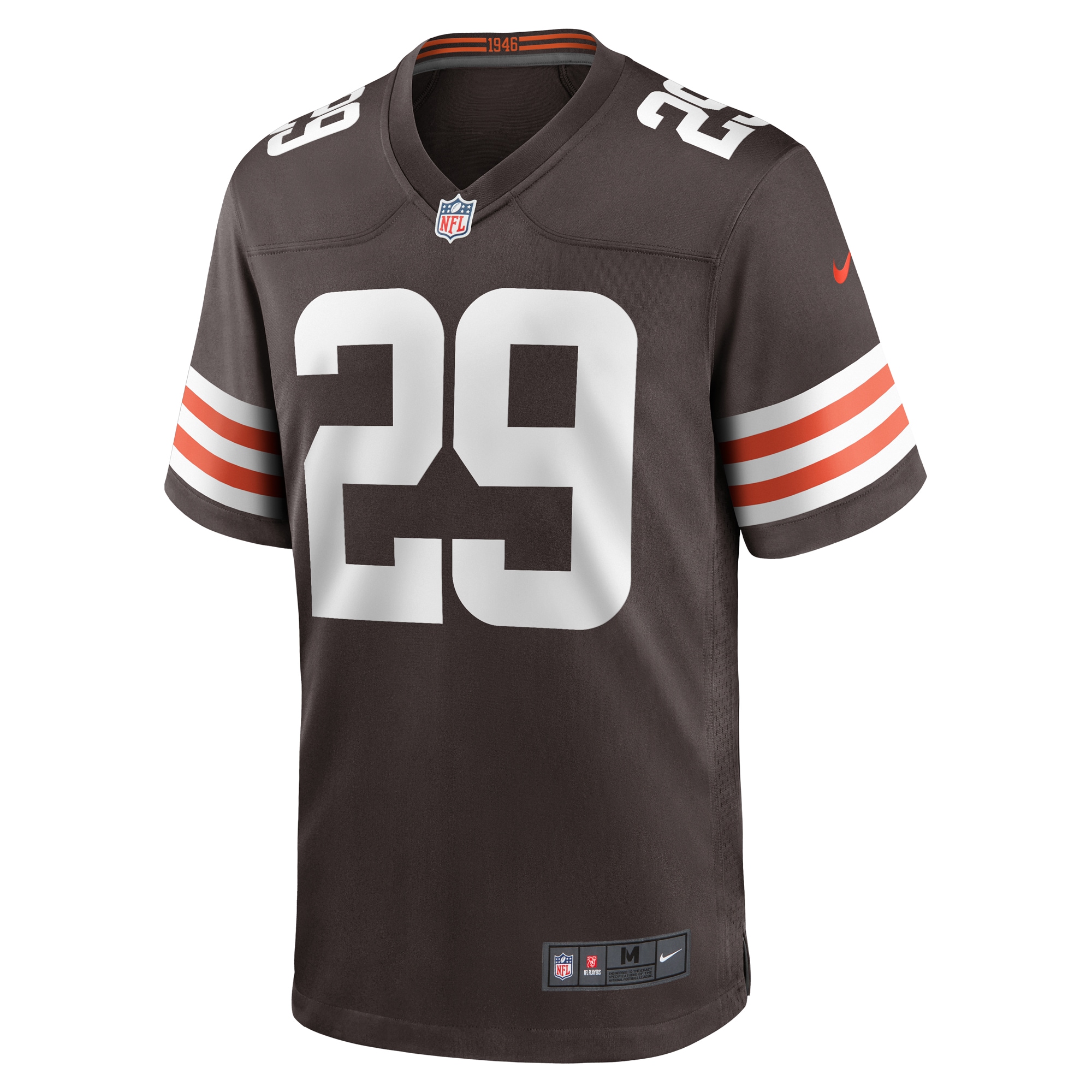 Men's Cleveland Browns Cameron Mitchell Brown Team Game Jersey