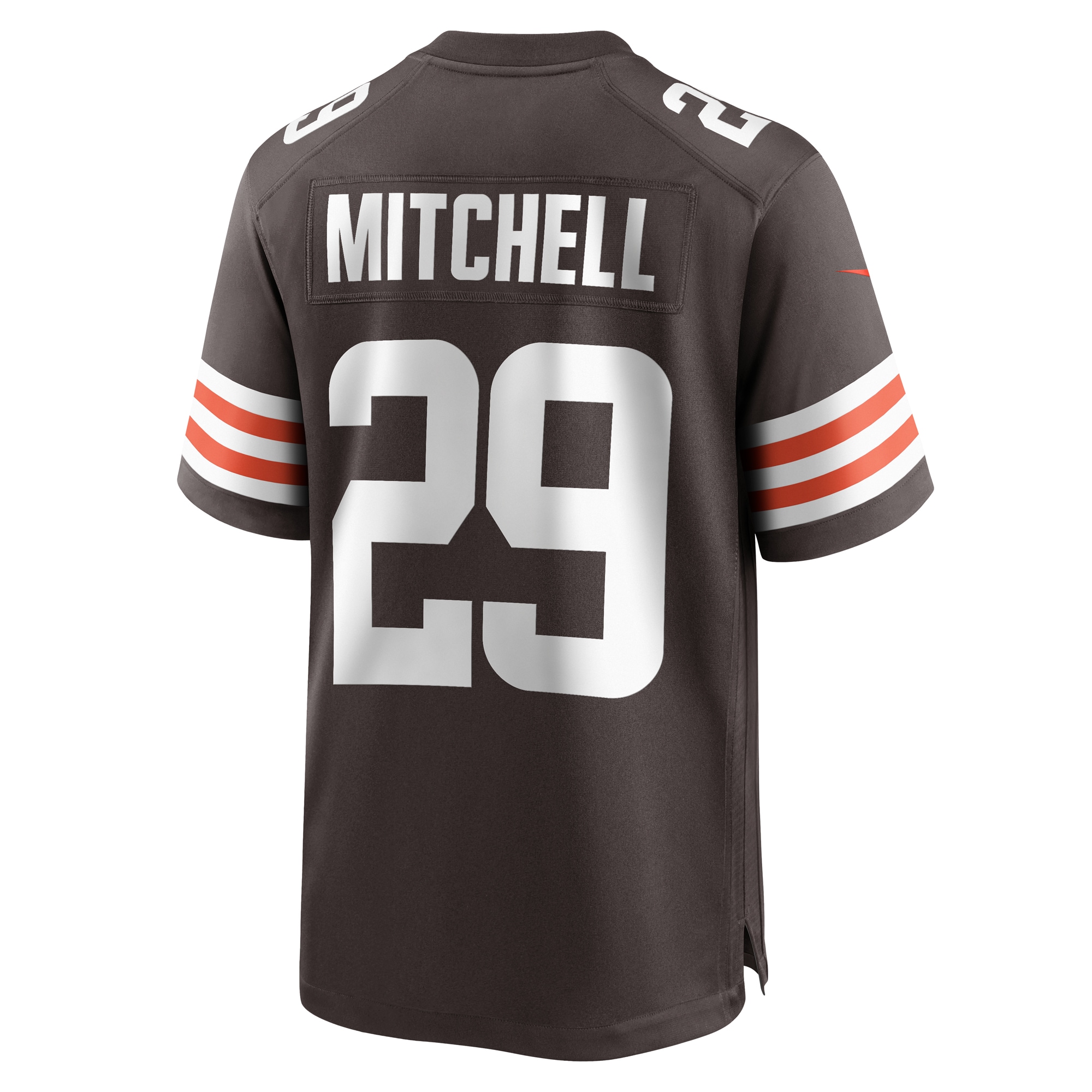 Men's Cleveland Browns Cameron Mitchell Brown Team Game Jersey