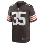 Men's Cleveland Browns Charlie Thomas Brown Team Game Jersey