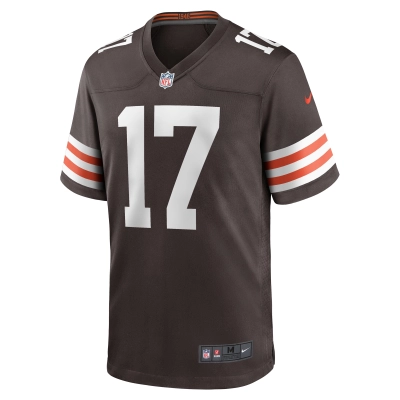 Men's Cleveland Browns Dorian Thompson-Robinson Brown Team Game Jersey 02