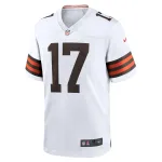 Men's Cleveland Browns Dorian Thompson-Robinson White Game Jersey