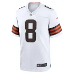 Men's Cleveland Browns Elijah Moore White Team Game Jersey
