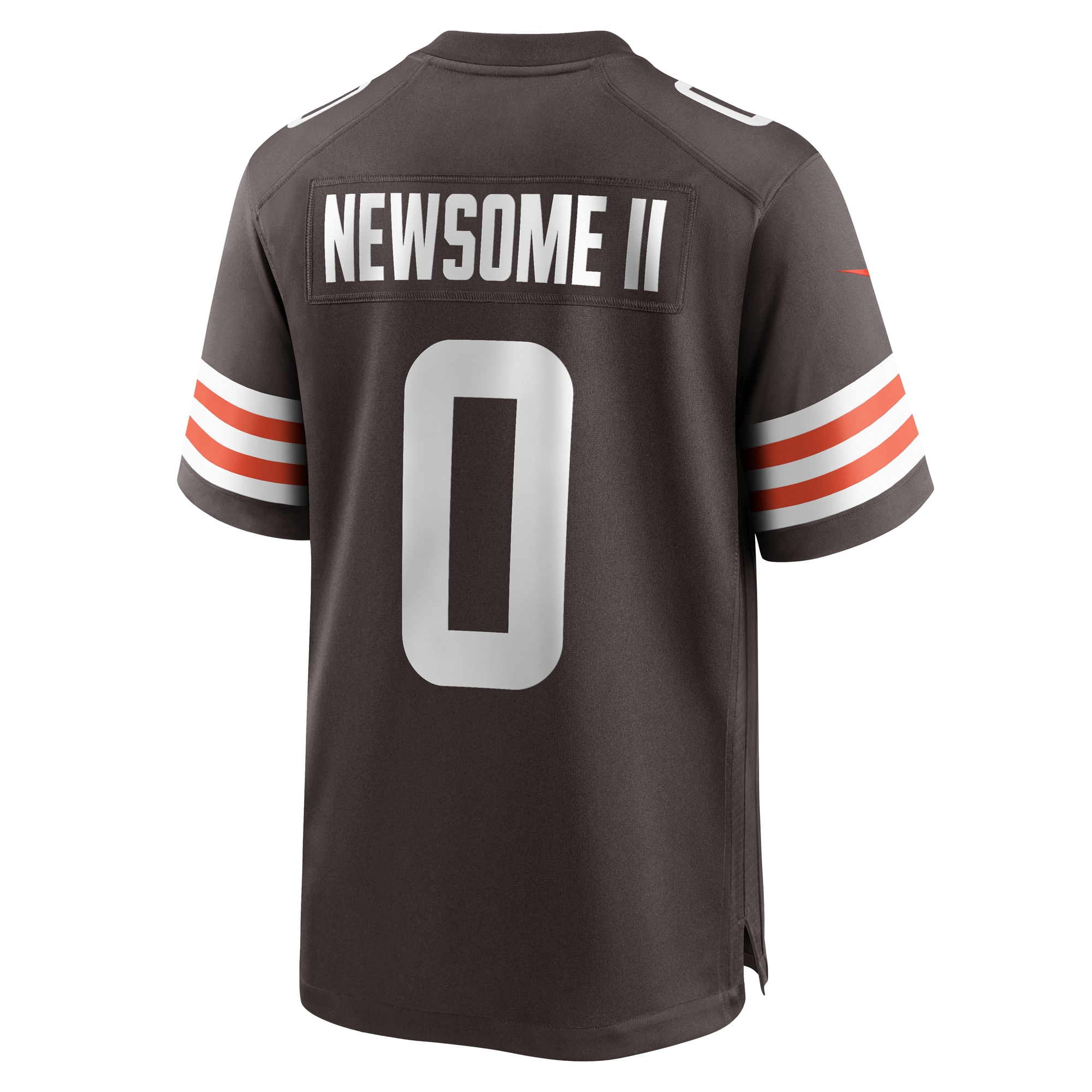 Men's Cleveland Browns Greg Newsome II Brown Team Game Jersey