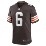 Men's Cleveland Browns Jeremiah Owusu-Koramoah Brown Team Game Jersey