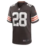 Men's Cleveland Browns Mike Ford Brown Team Game Jersey