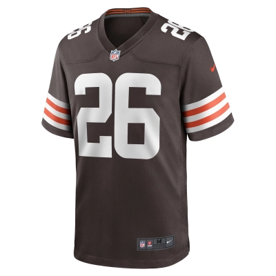 Men's Cleveland Browns Rodney McLeod Brown Team Game Jersey 02
