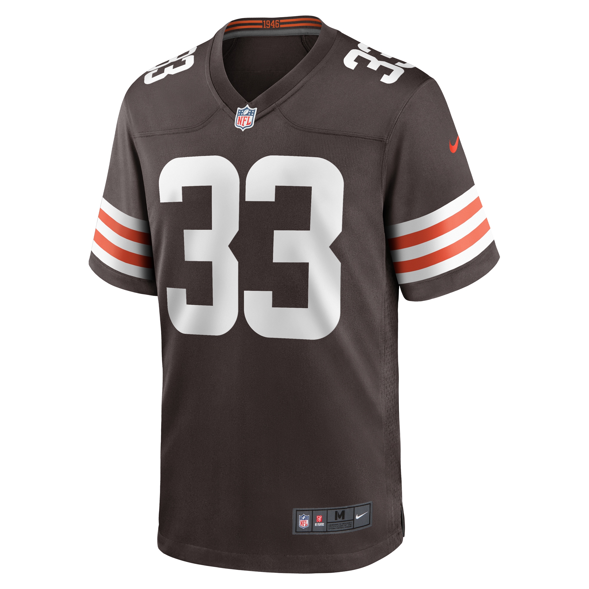 Men's Cleveland Browns Ronnie Hickman Brown Team Game Jersey