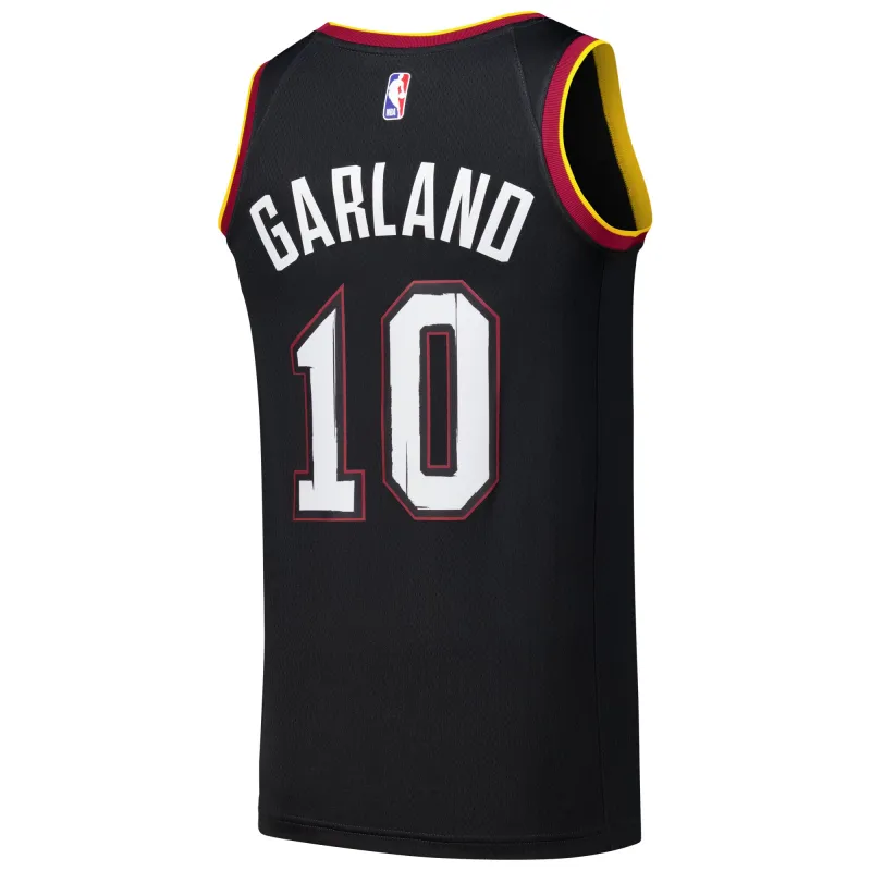 Men's Cleveland Cavaliers Darius Garland Black Swingman Player Jersey - City Edition