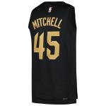Men's Cleveland Cavaliers Donovan Mitchell Black Swingman Jersey - Statement Edition