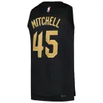 Men's Cleveland Cavaliers Donovan Mitchell Black Swingman Jersey - Statement Edition