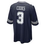 Men's Dallas Cowboys Brandin Cooks Navy Game Jersey
