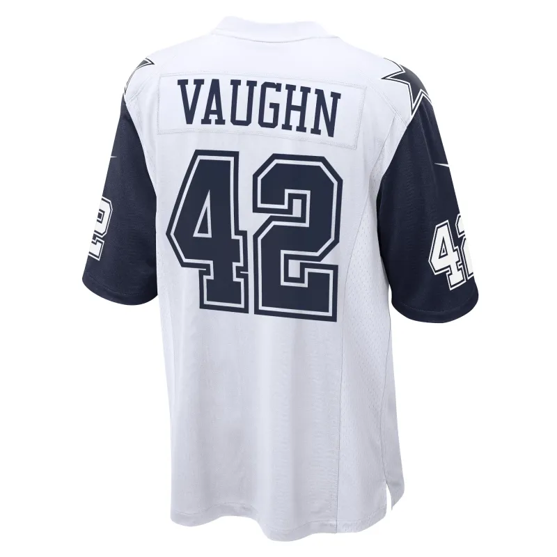 Men's Dallas Cowboys Deuce Vaughn White Alternate Game Jersey