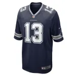Men's Dallas Cowboys Michael Gallup Navy Game Jersey