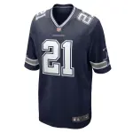 Men's Dallas Cowboys Stephon Gilmore Navy Game Jersey