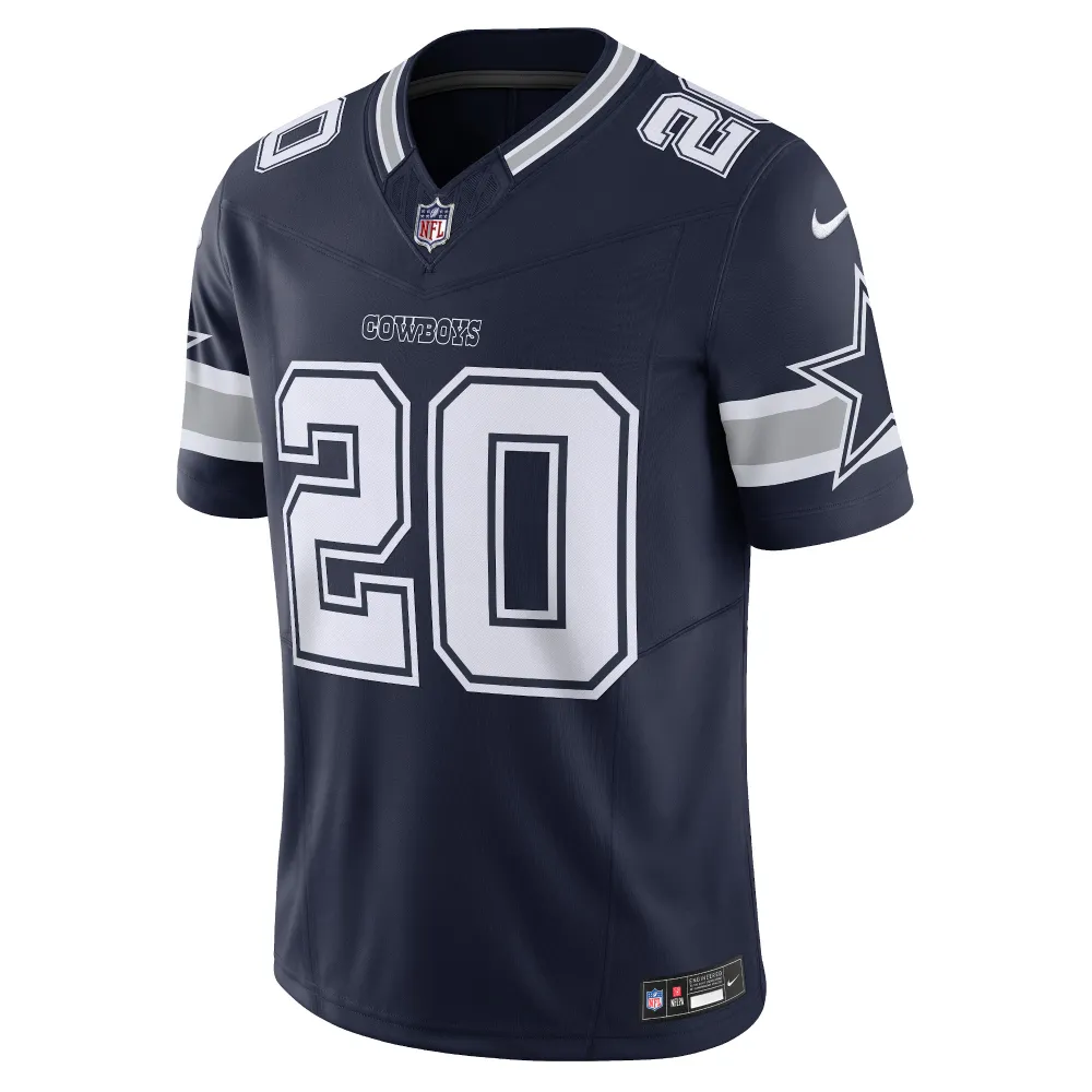 Men's Dallas Cowboys Tony Pollard Navy Vapor F.U.S.E. Limited Jersey