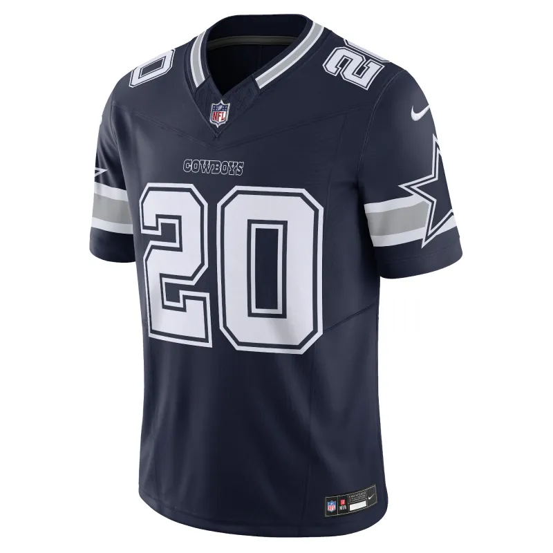 Men's Dallas Cowboys Tony Pollard Navy Vapor F.U.S.E. Limited Jersey