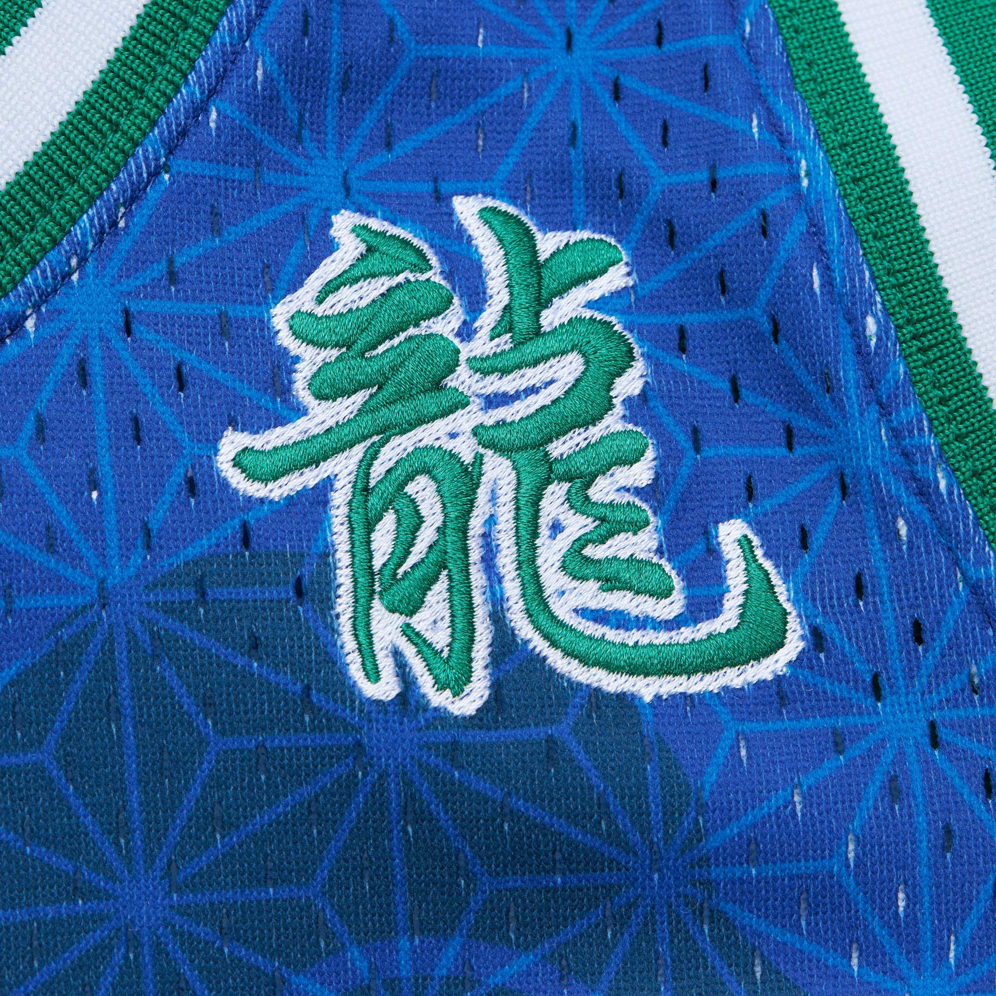 Men's Dallas Mavericks Dirk Nowitzki Blue 1998-2019 Hardwood Classics Asian Heritage 6.0 Swingman Throwback Player Jersey