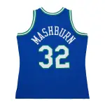 Men's Dallas Mavericks Jamal Mashburn Blue 2001/02 Hardwood Classics Swingman Jersey