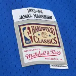 Men's Dallas Mavericks Jamal Mashburn Blue 2001/02 Hardwood Classics Swingman Jersey