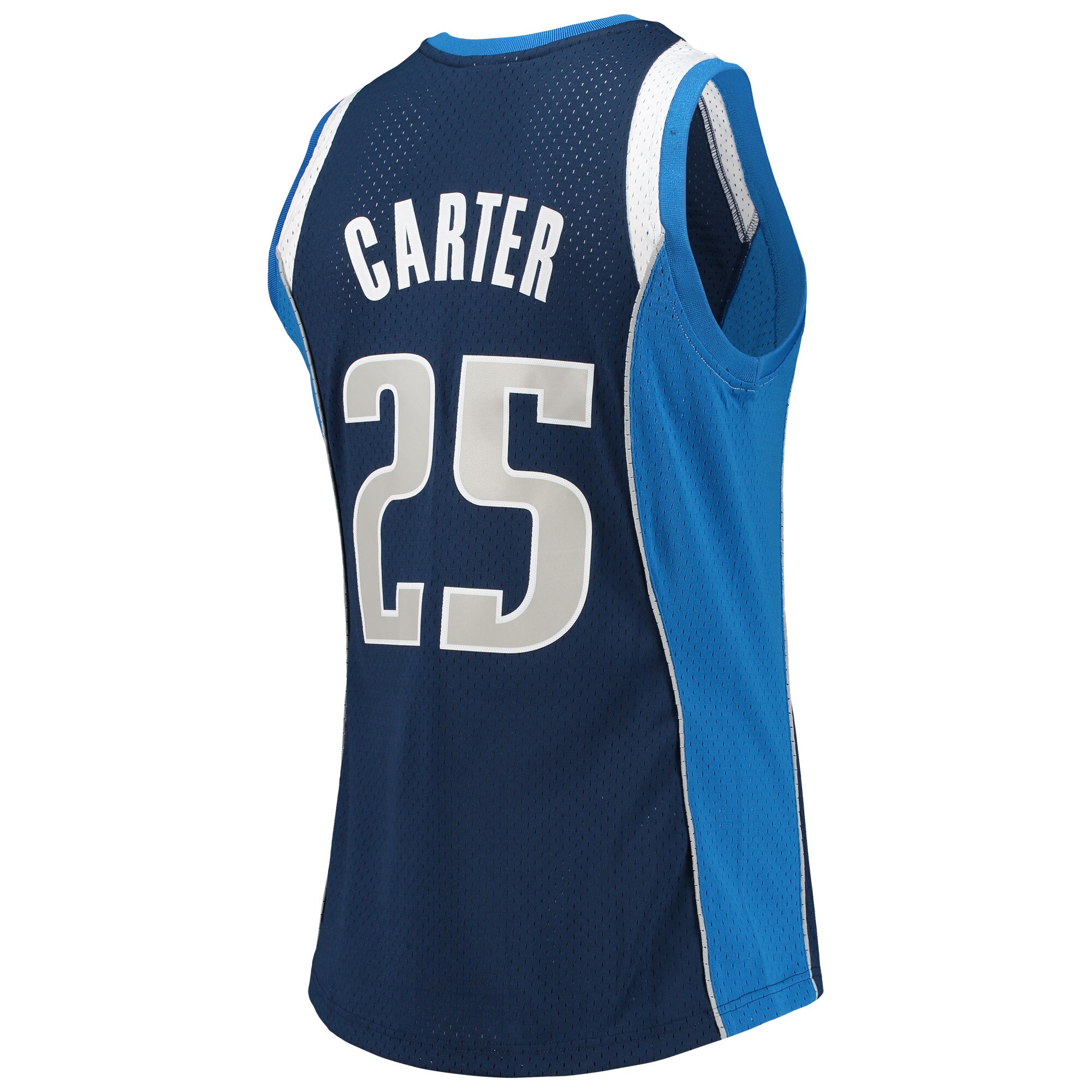 Men's Dallas Mavericks Vince Carter Navy 2011/12 Hardwood Classics Swingman Jersey