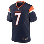 Men's Denver Broncos John Elway Navy Mile High Collection Alternate Retired Player Game Jersey