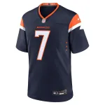 Men's Denver Broncos John Elway Navy Mile High Collection Alternate Retired Player Game Jersey