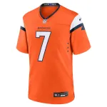 Men's Denver Broncos John Elway Orange Mile High Collection Retired Player Game Jersey