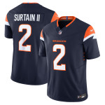 Men's Denver Broncos Patrick Surtain II Navy Mile High Collection Vapor F.U.S.E. Limited Jersey