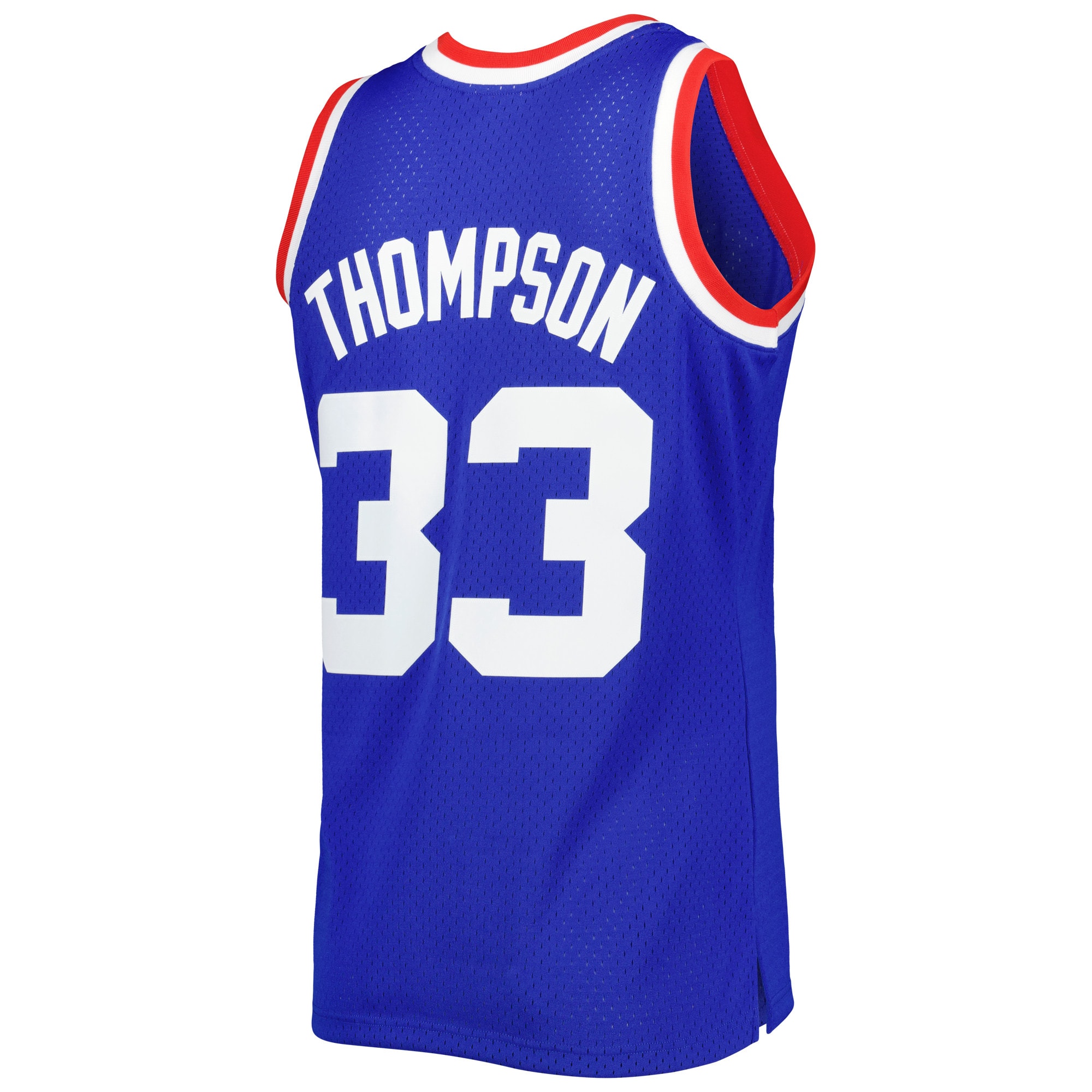 Men's Denver Nuggets David Thompson Royal Hardwood Classics 1975/76 Swingman Jersey